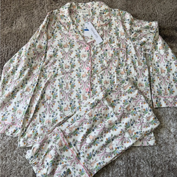 BedHead PJs Bunny Blooms Pajama Set - Picture 4 of 6